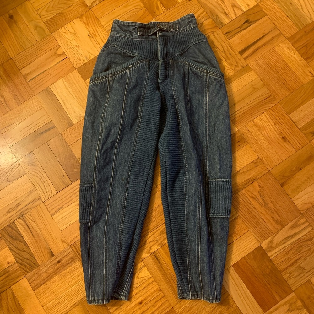 No! The Jeans Revolt by Claude Attias Vintage Women’s Jeans